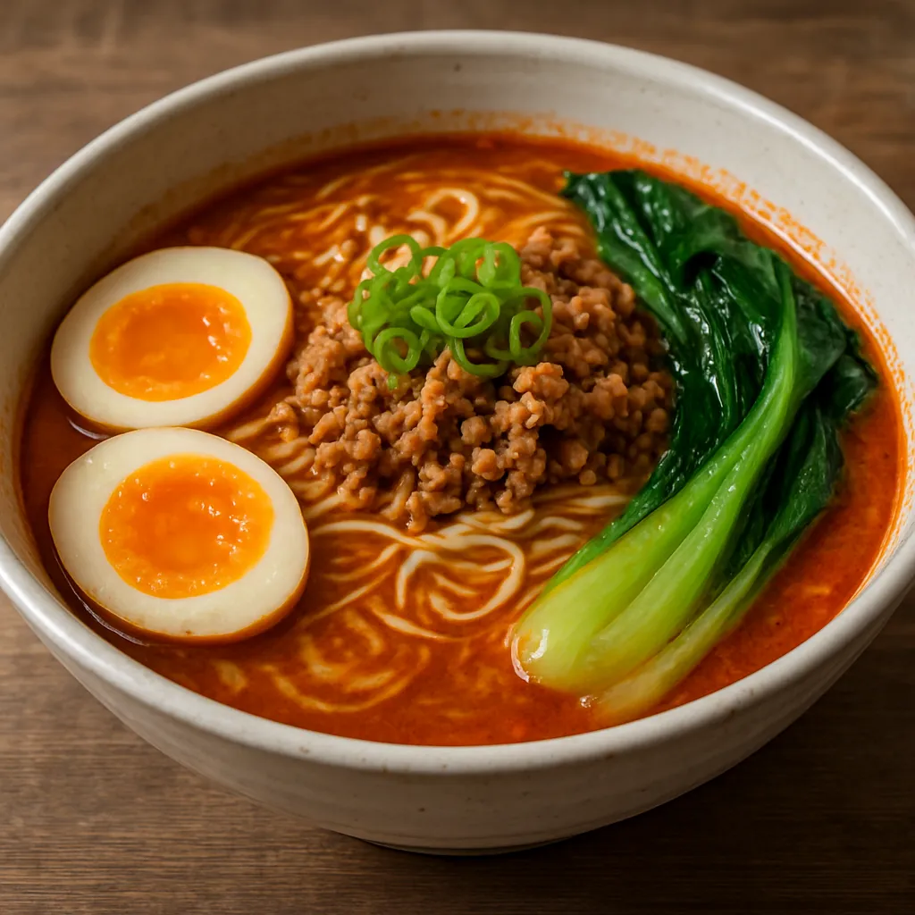 Tantanmen – japońska wersja ostrego makaronu