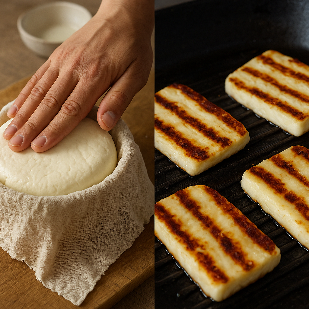 Jak powstaje ser halloumi i jak go grillować