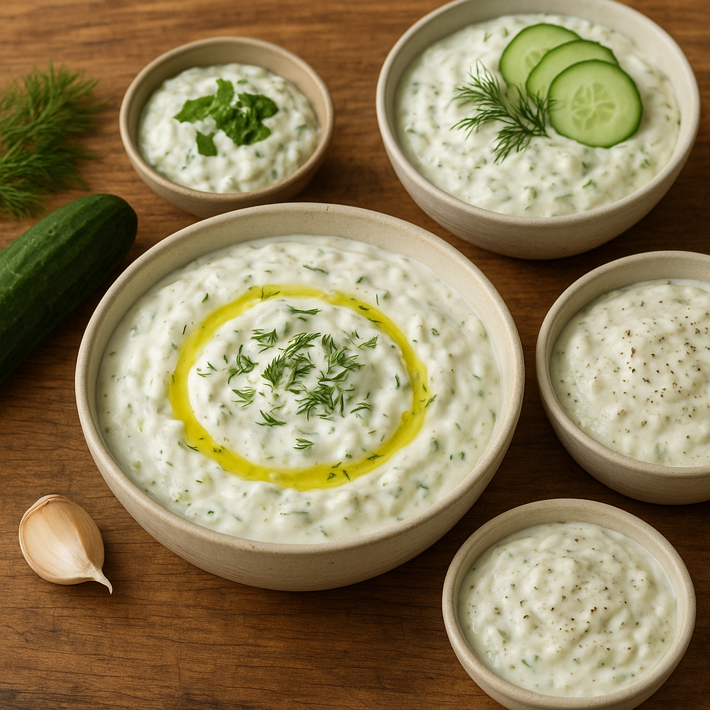 Jak przygotować domowy sos tzatziki w różnych wariantach