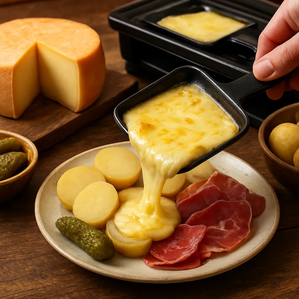 Raclette cheese – kuchnia szwajcarska