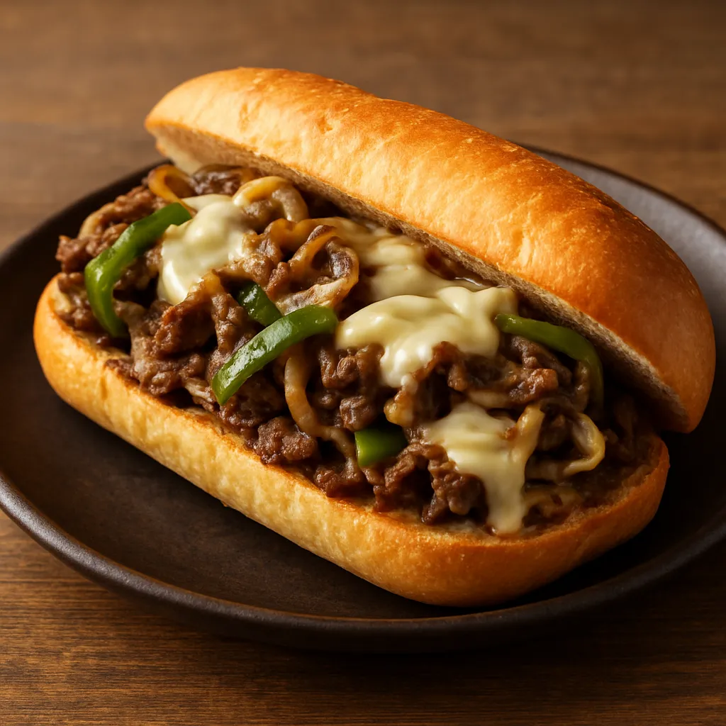 Philly Cheesesteak – amerykańska kanapka z wołowiną