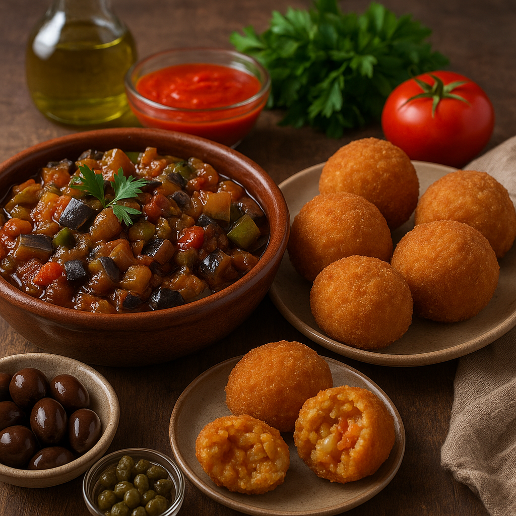 Kuchnia sycylijska – jak przygotować caponatę i arancini