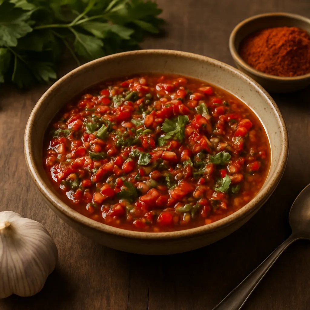 Chimichurri rojo – kuchnia argentyńska