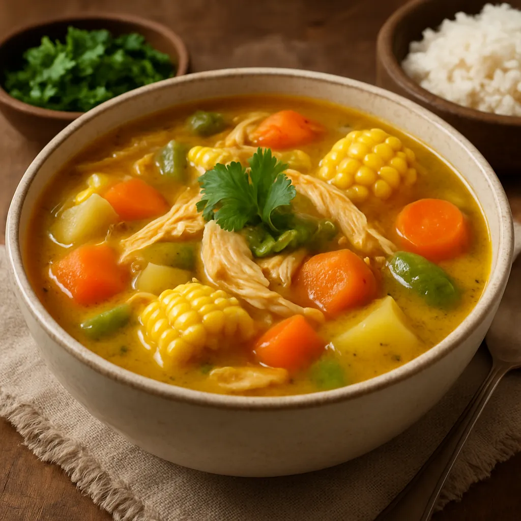 Sopa de Pollo – karaibska zupa z kurczakiem