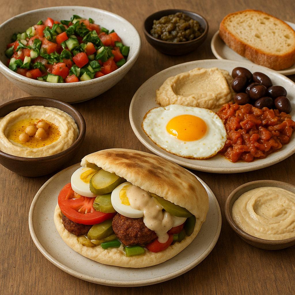 Kuchnia izraelska – sabich, hummus i izraelskie śniadania