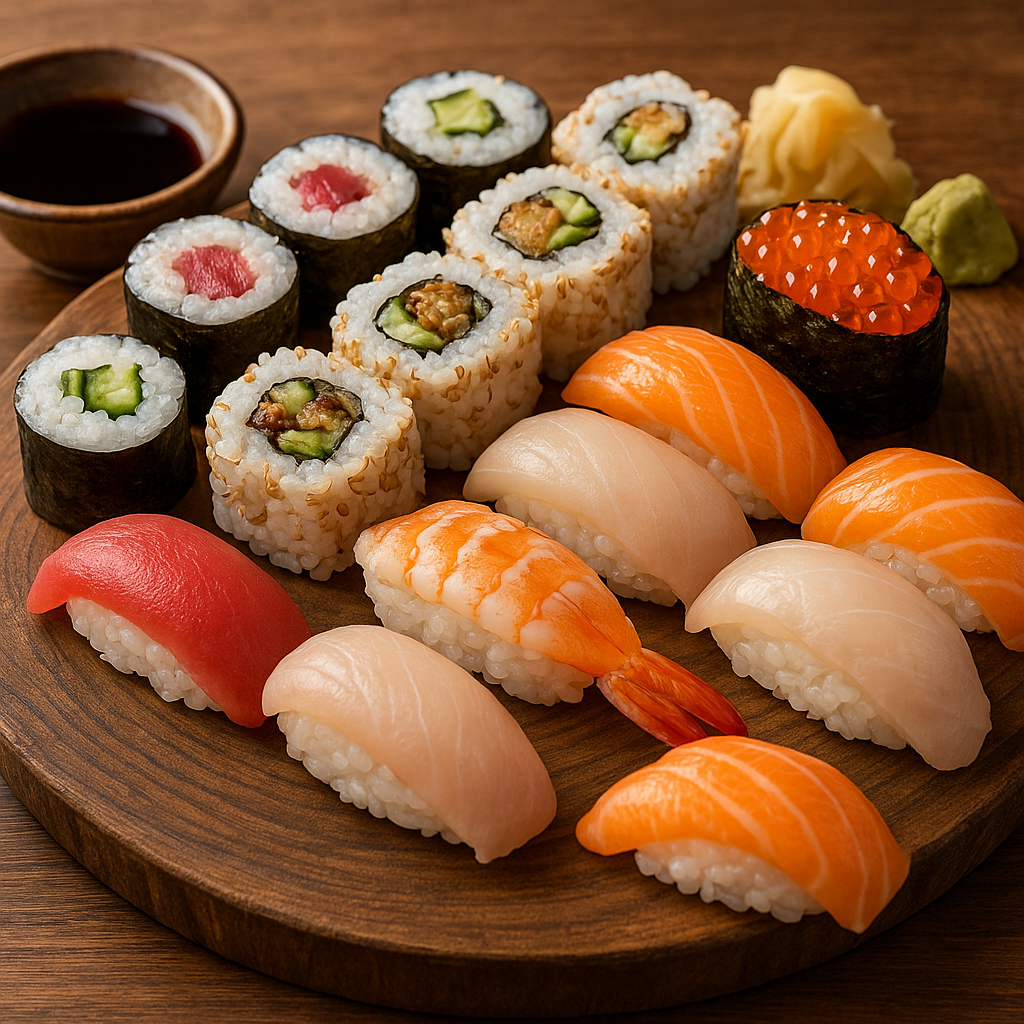 Kuchnia japońska – różne rodzaje sushi i ich historia
