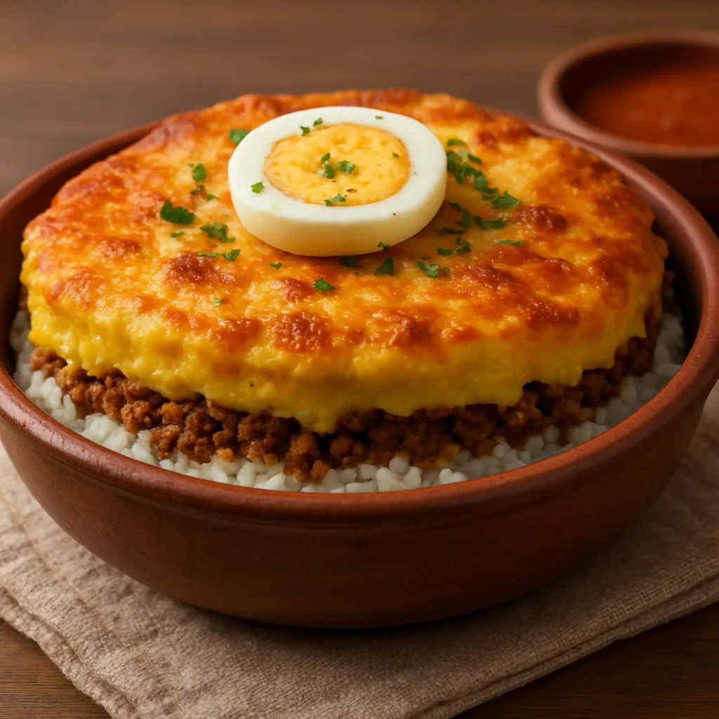 Arroz Tapado – peruwiański ryż warstwowy