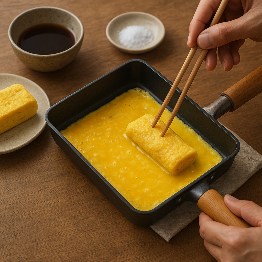 Jak przygotować japoński omlet tamagoyaki