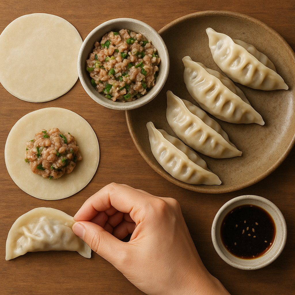 Jak przygotować koreańskie pierożki mandu