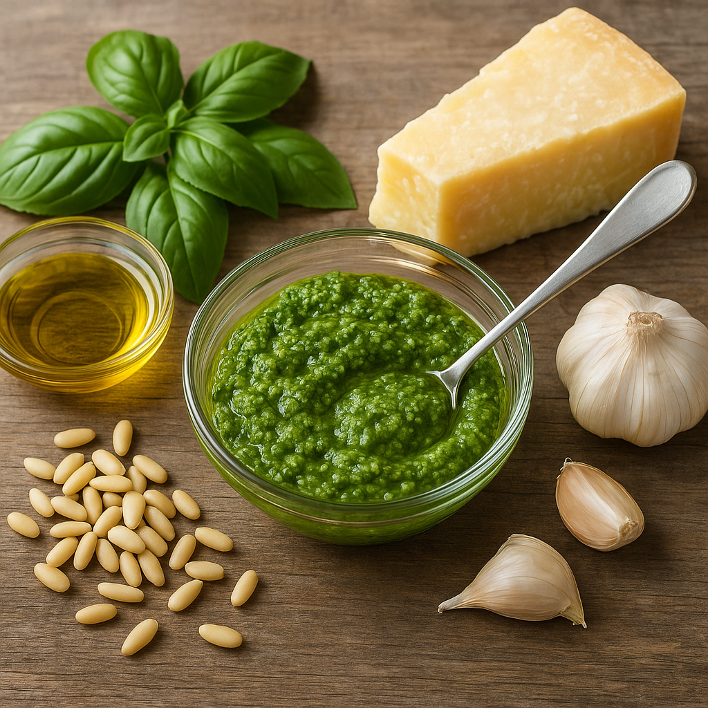 Jak przygotować włoski sos pesto genovese