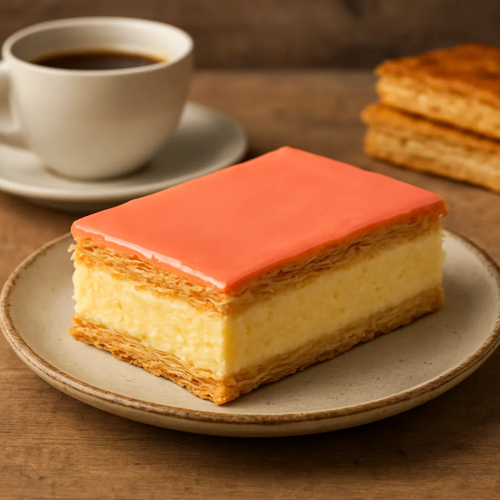 Tompouce cream – kuchnia holenderska