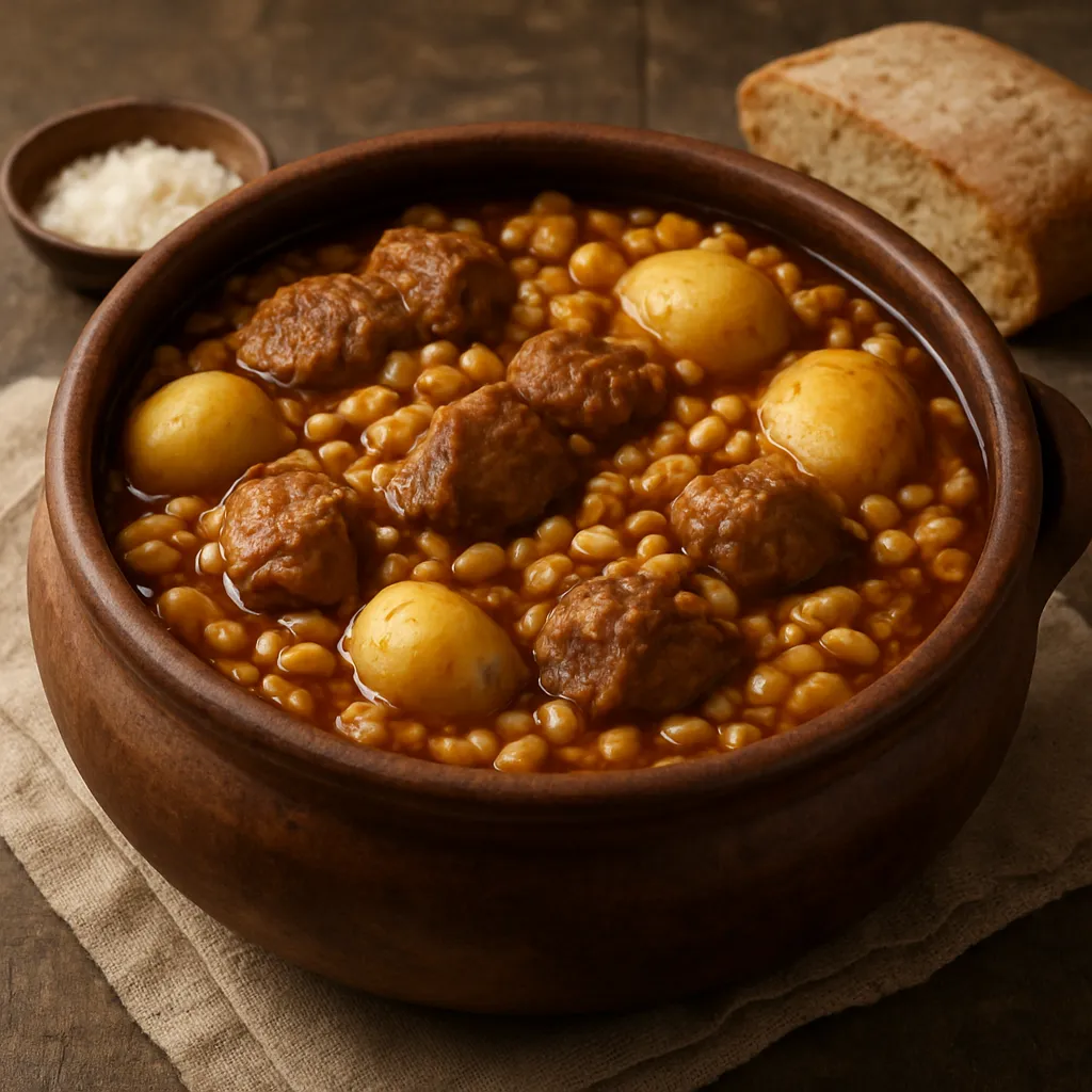 Cholent – żydowski gulasz sobotni