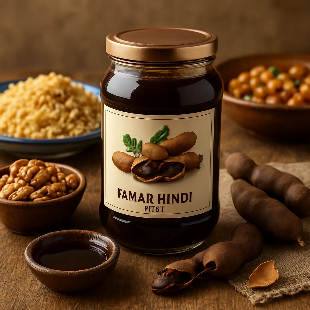 Tamar hindi syrup – kuchnia arabska