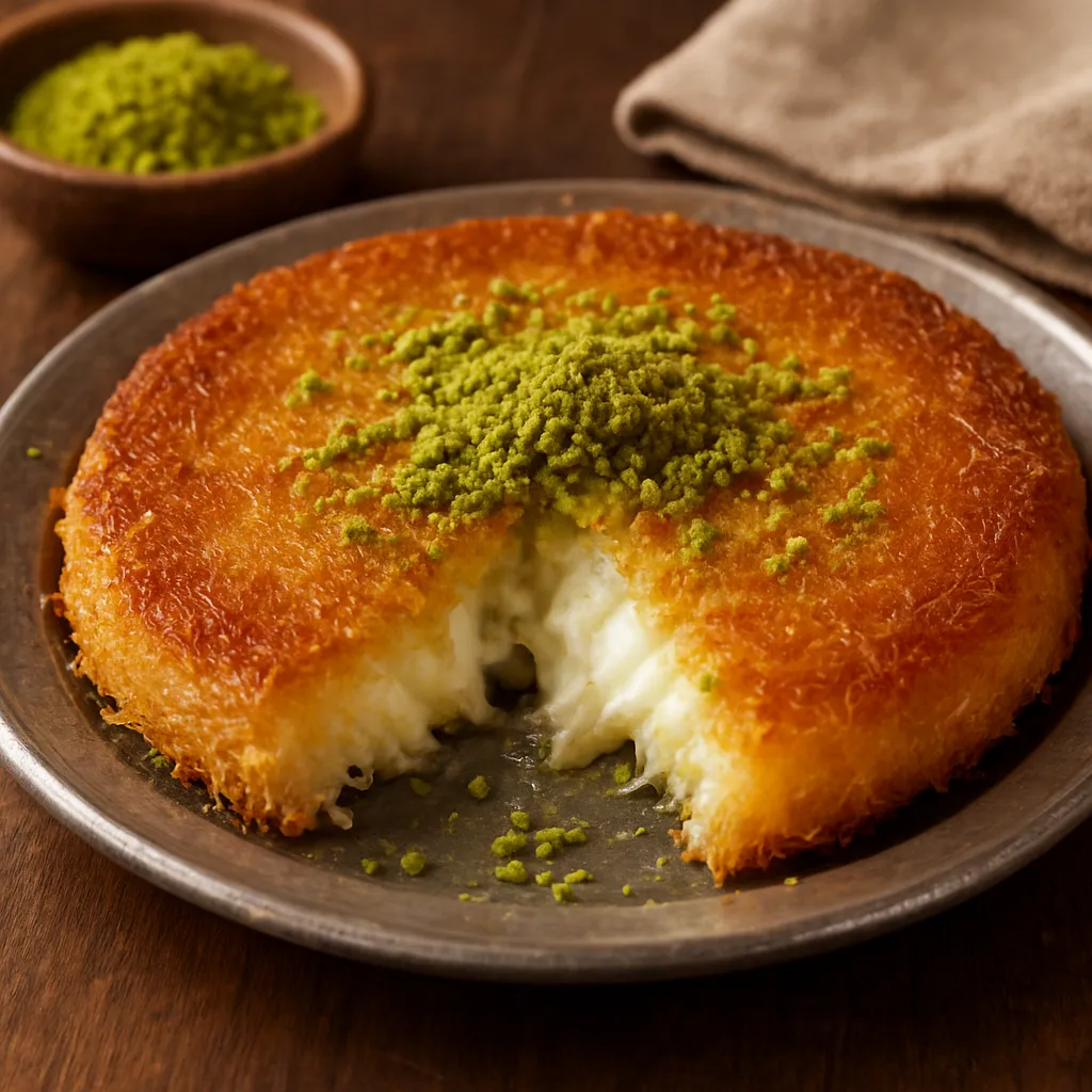 Künefe cheese – kuchnia turecka