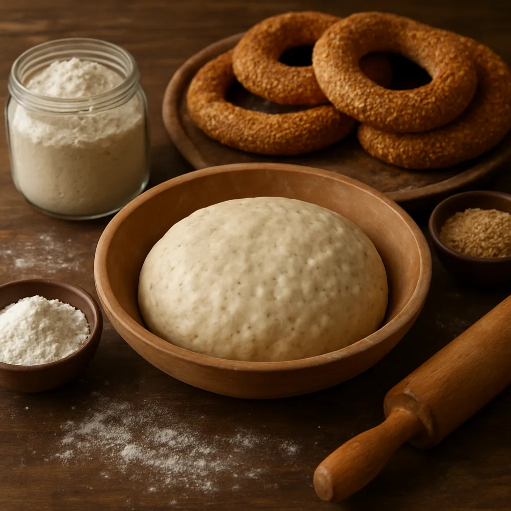 Simit dough – kuchnia turecka