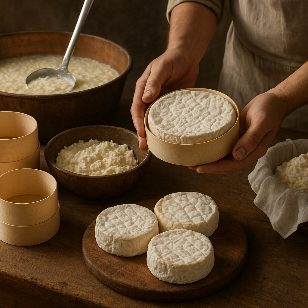 Jak powstaje francuski ser camembert