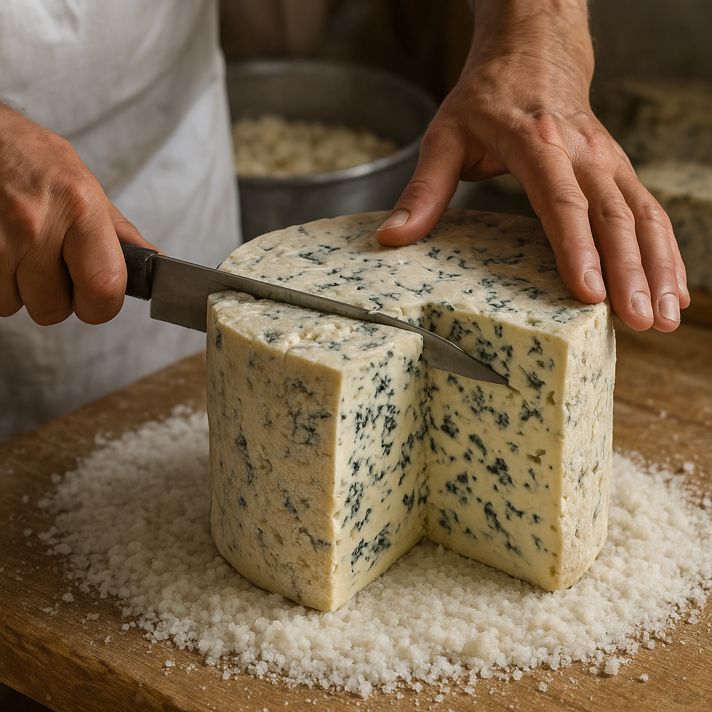 Jak powstaje francuski ser roquefort i dlaczego ma pleśń