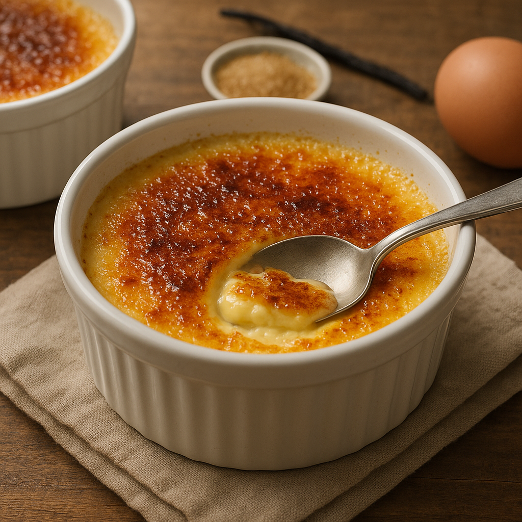 Kuchnia francuska – jak zrobić klasyczny deser crème brûlée