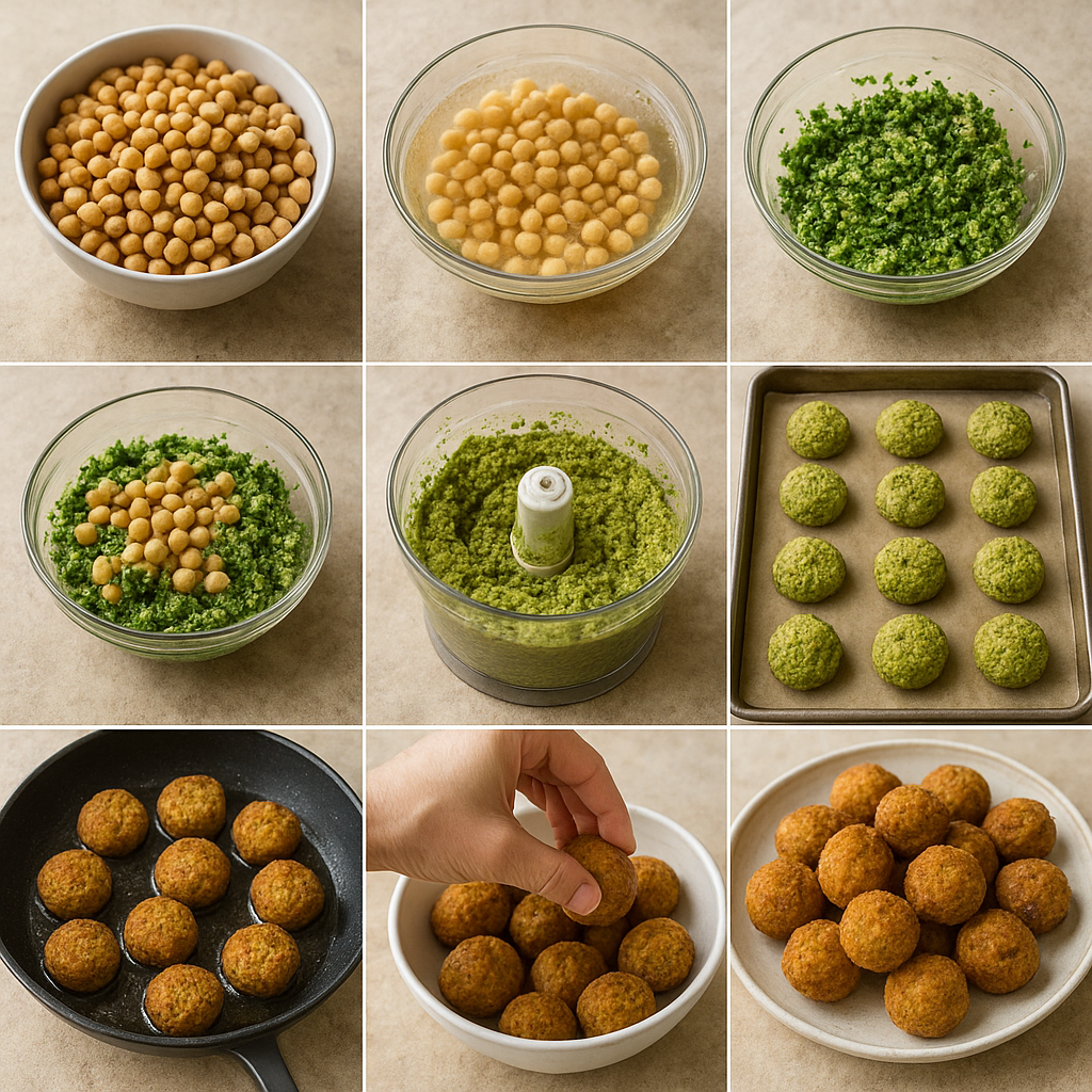Kuchnia libańska – jak przygotować falafel krok po kroku