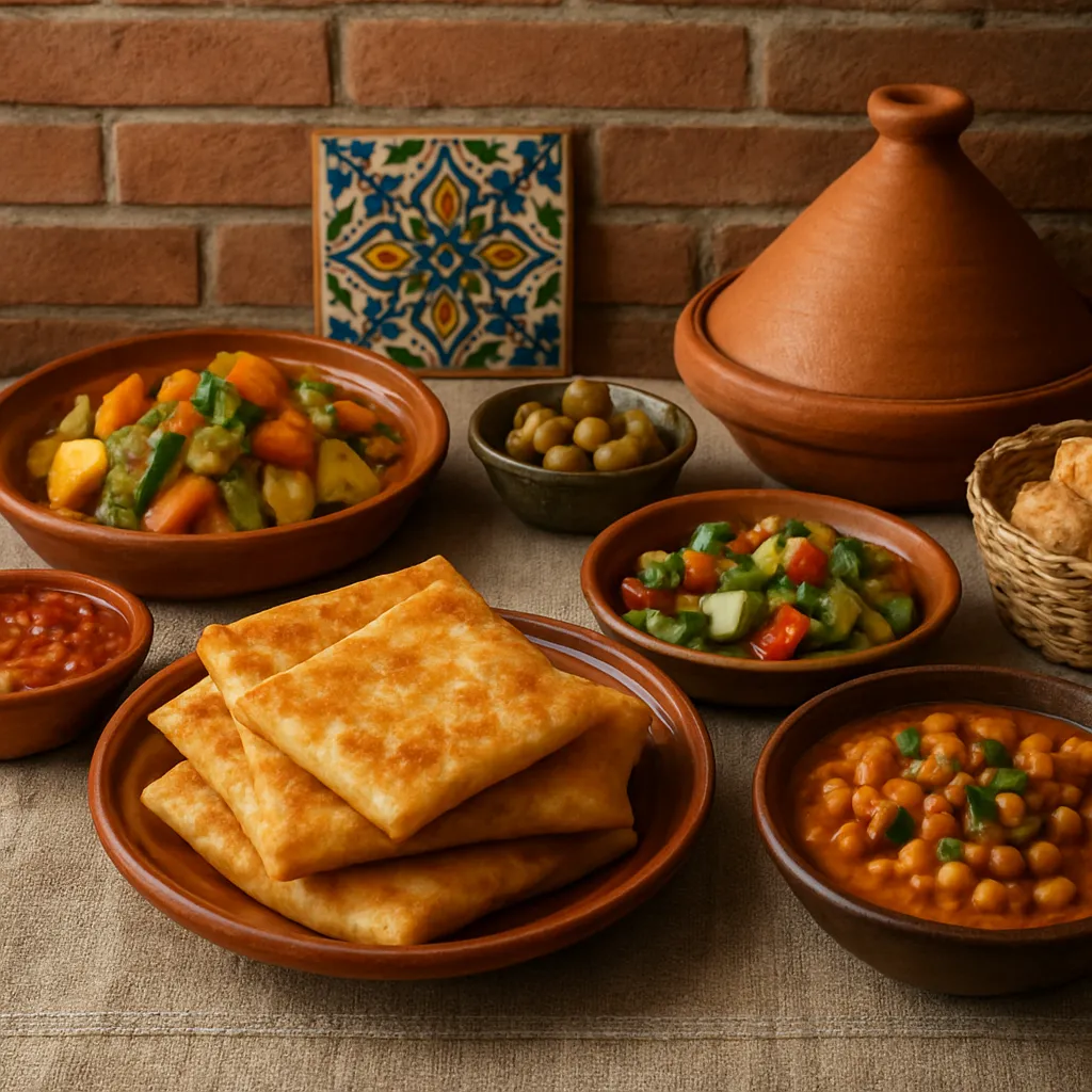 Tunisian brick sheets – kuchnia tunezyjska