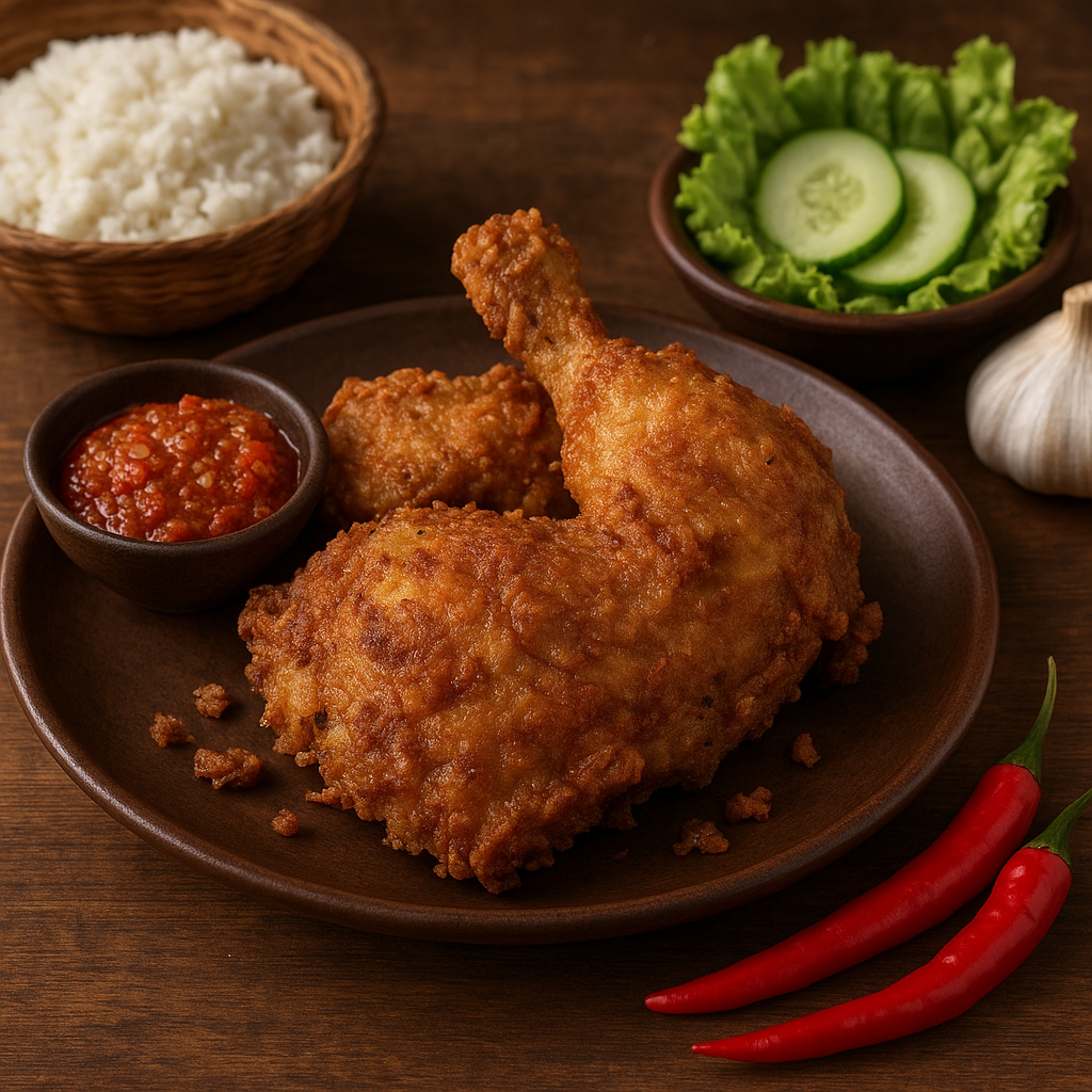 Kuchnia indonezyjska – jak zrobić ayam goreng (smażony kurczak)