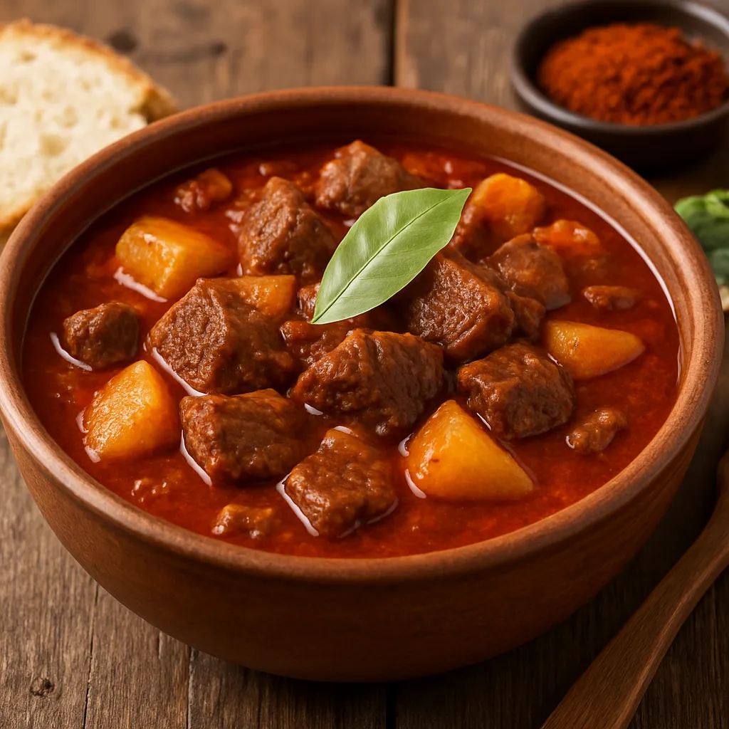 Goulash Transylvanian – rumuńsko-węgierski gulasz