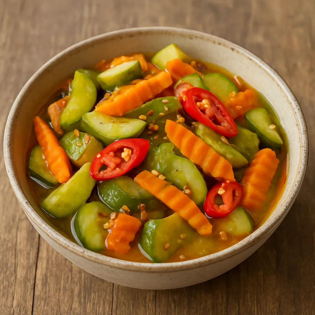 Malay pickle mix (acar) – kuchnia malajska