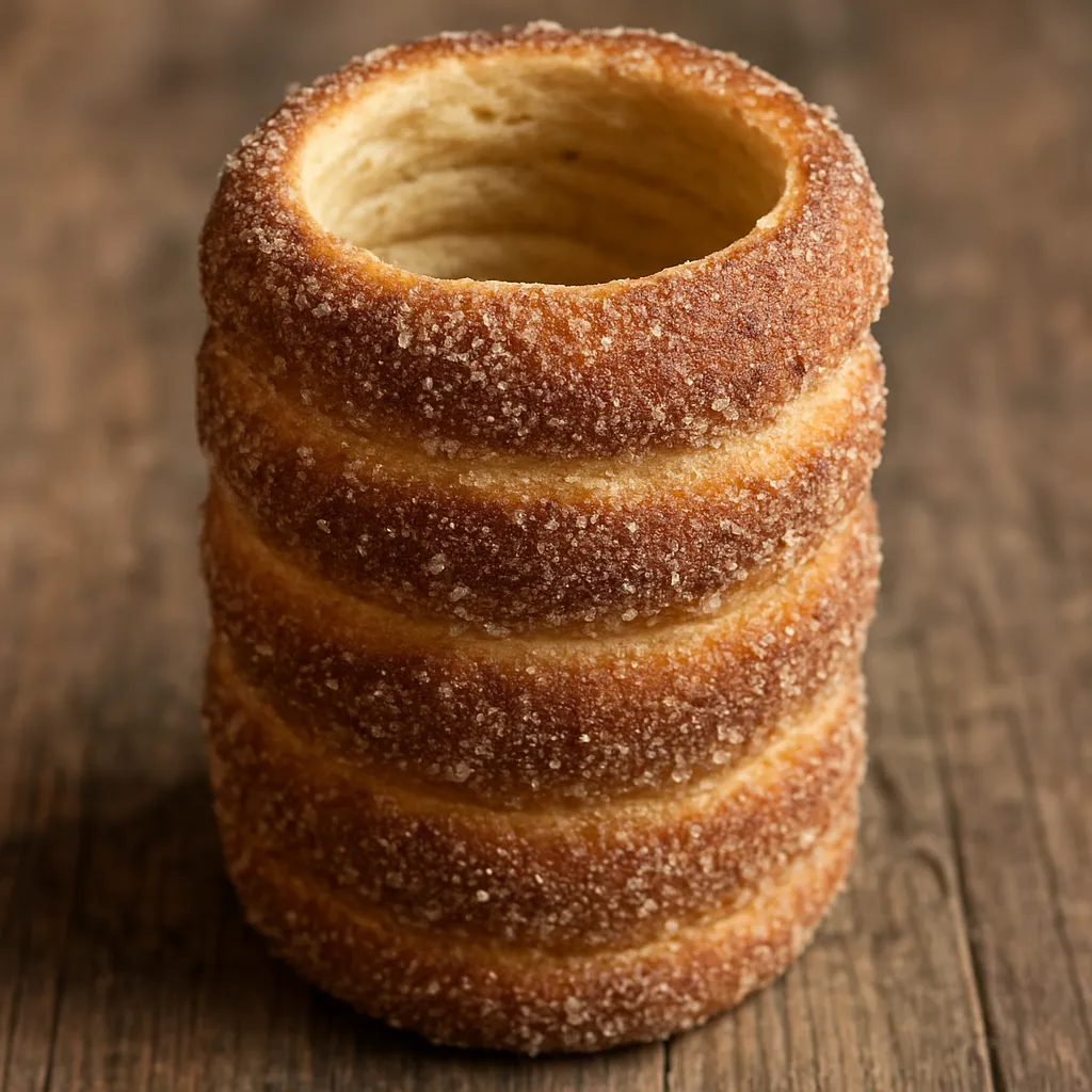 Trdelník – czeski słodki kołacz