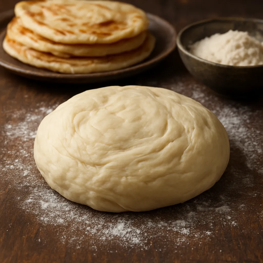 Roti canai dough – kuchnia malajska