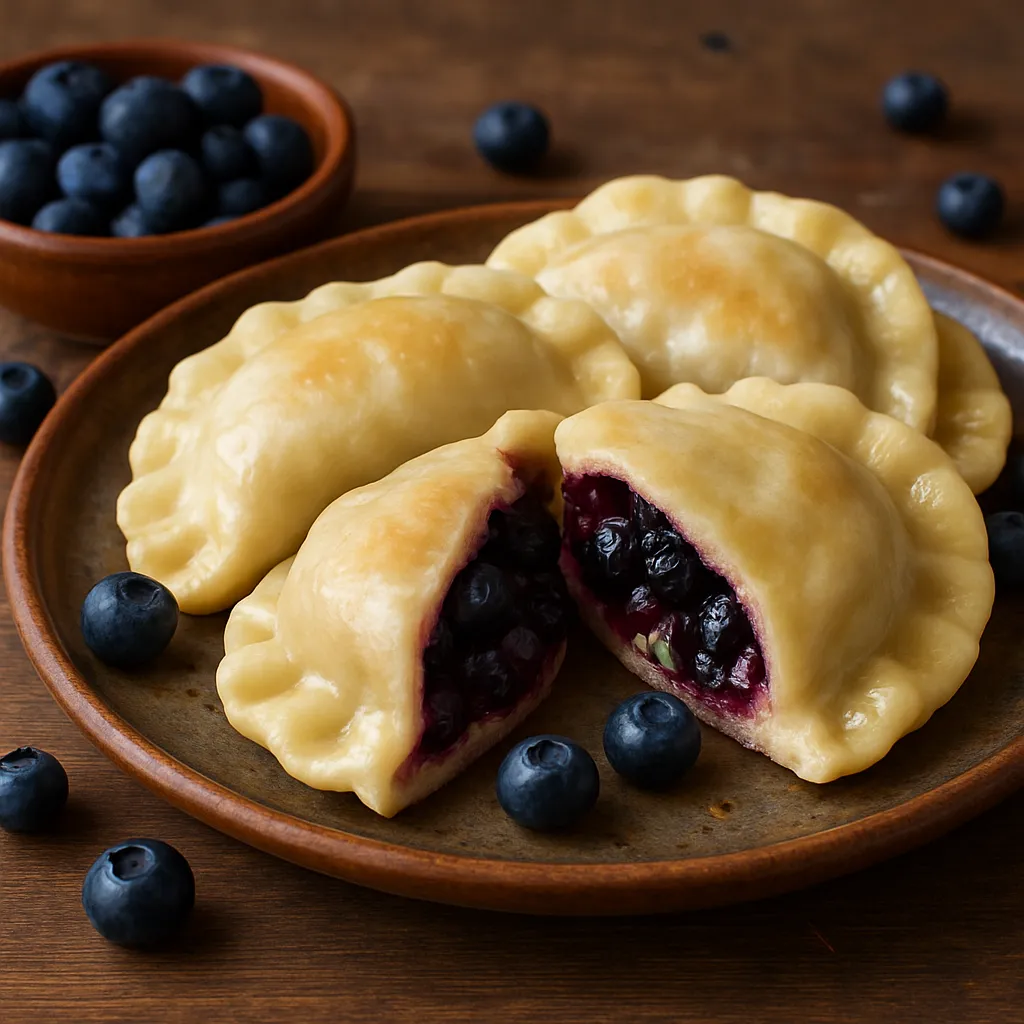 Pierogi z Jagodami – polski deserowy pieróg