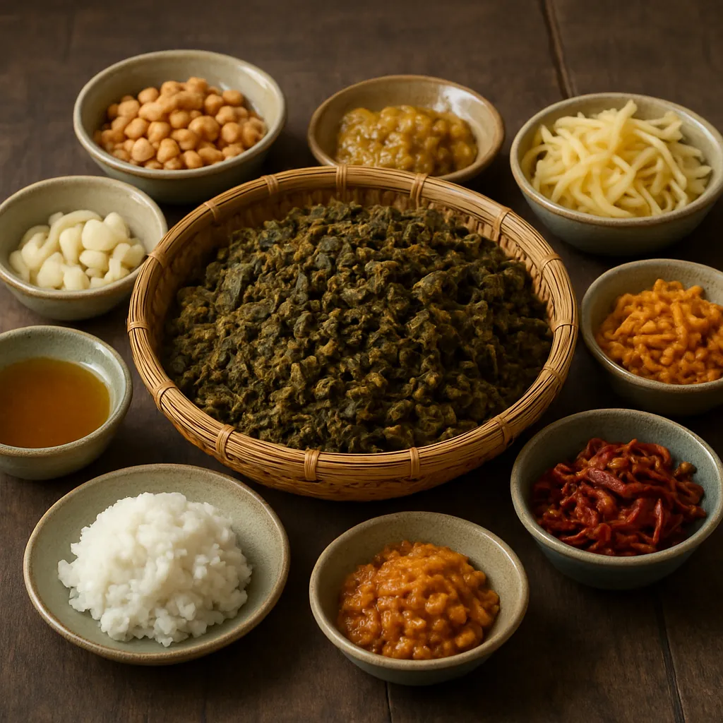 Burmese tea leaf (laphet) – kuchnia birmańska