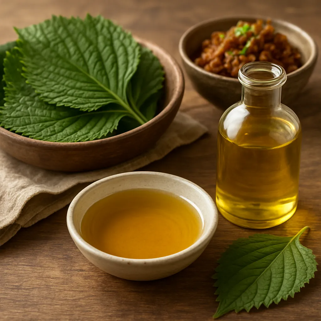 Korean perilla oil – kuchnia koreańska