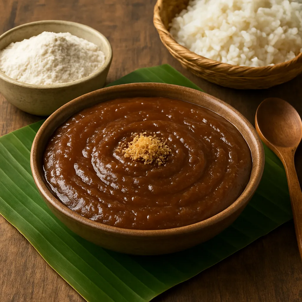 Kalamay rice flour – kuchnia filipińska