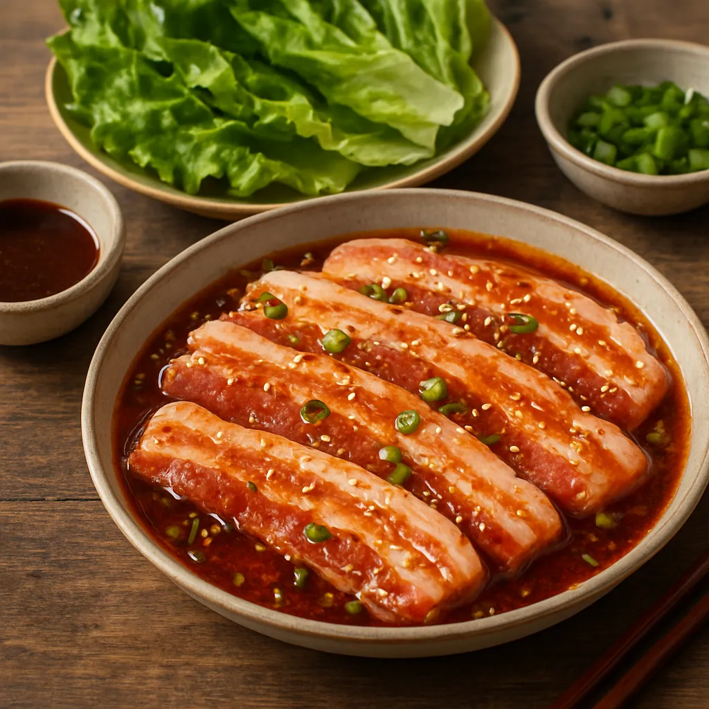 Samgyeopsal marinade – kuchnia koreańska