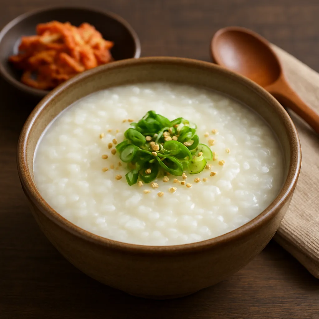 Juk (rice porridge base) – kuchnia koreańska