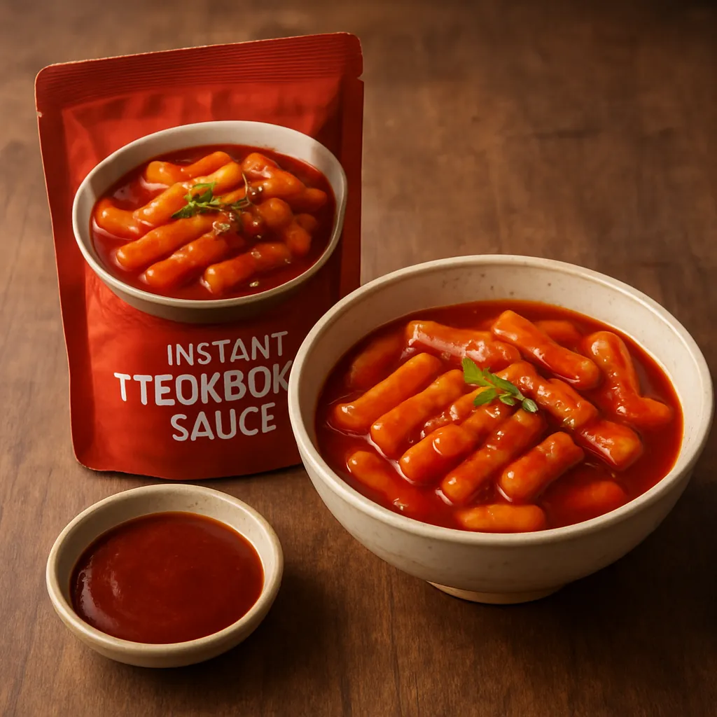 Instant tteokbokki sauce – kuchnia koreańska