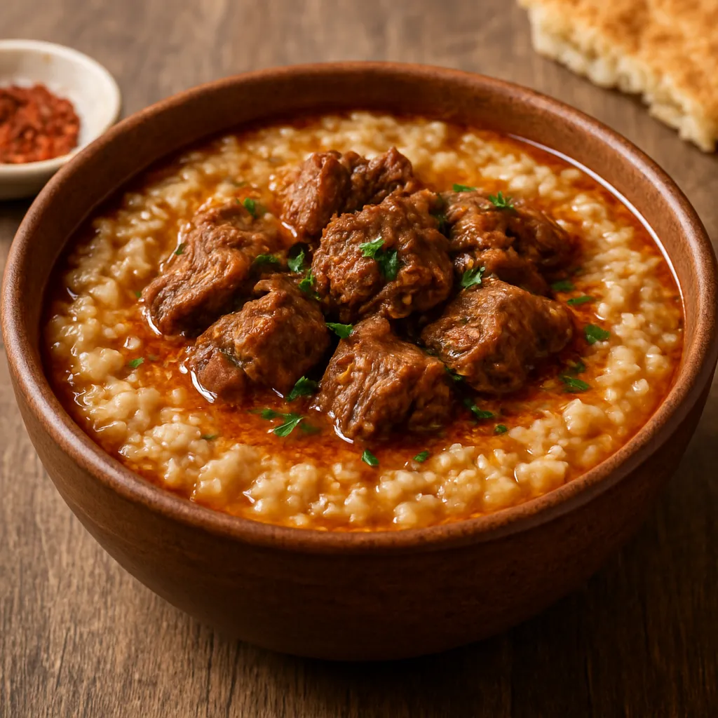 Harissa Armenian – armeńska owsianka z mięsem