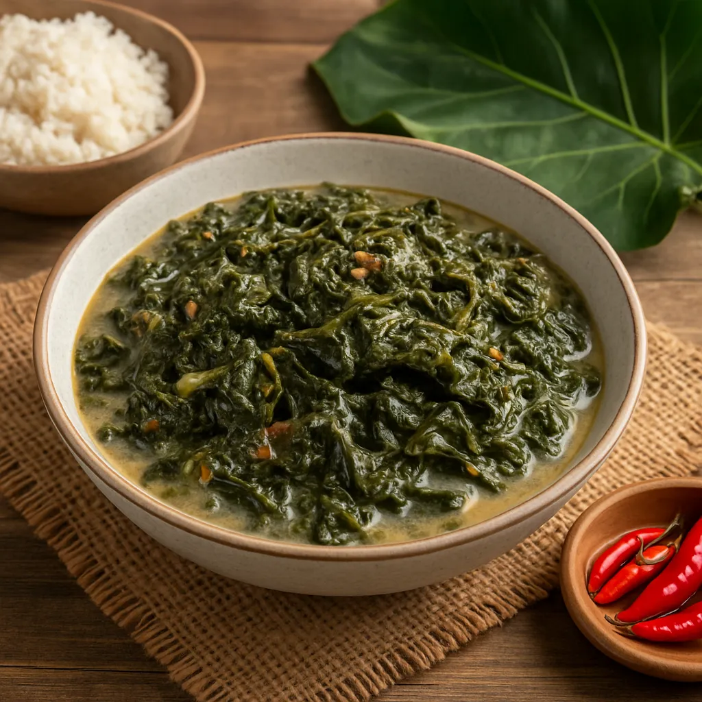 Laing taro leaves – kuchnia filipińska
